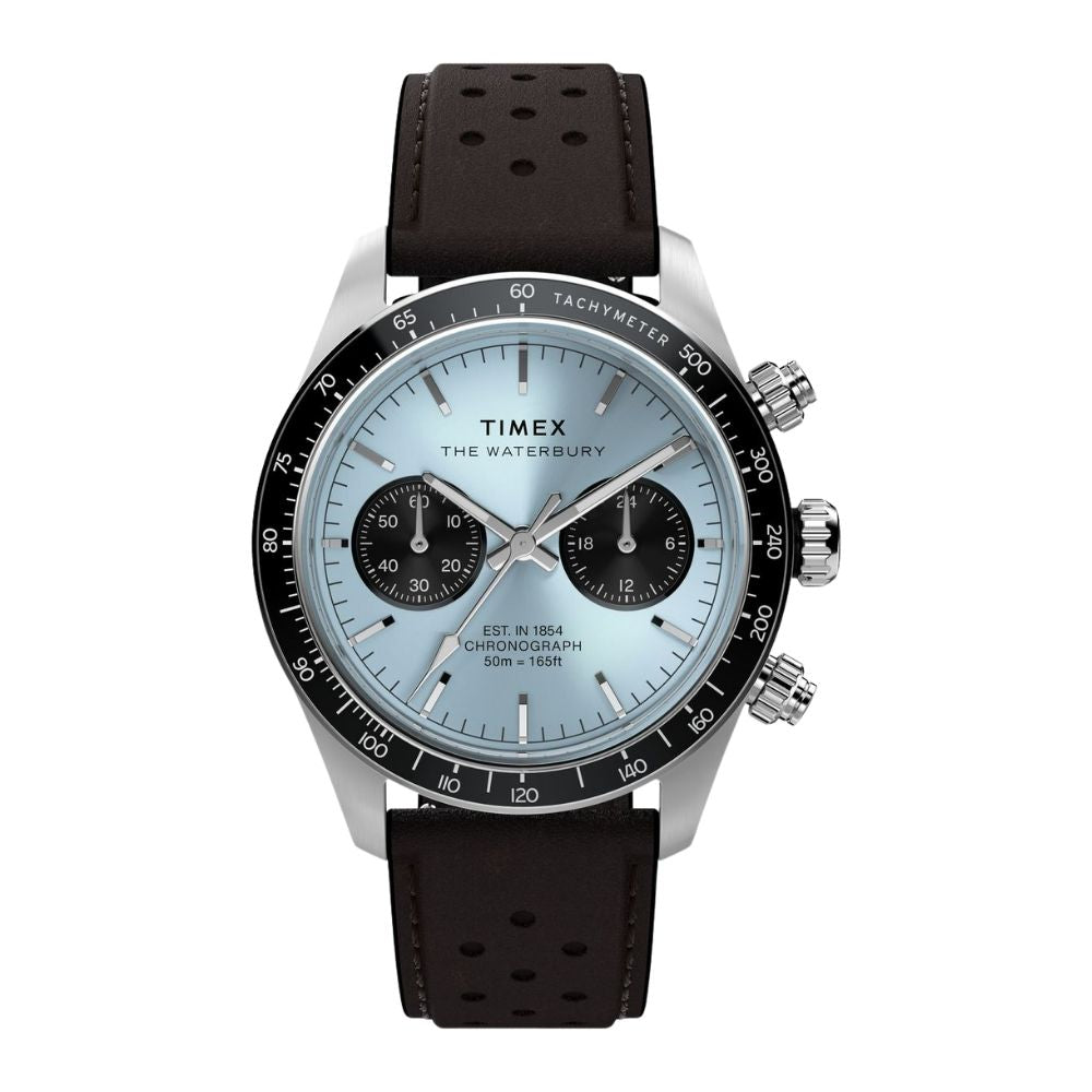 Timex Waterbury Round 39mm Blue Dial Analog Men Watch - TW2Y70600IK