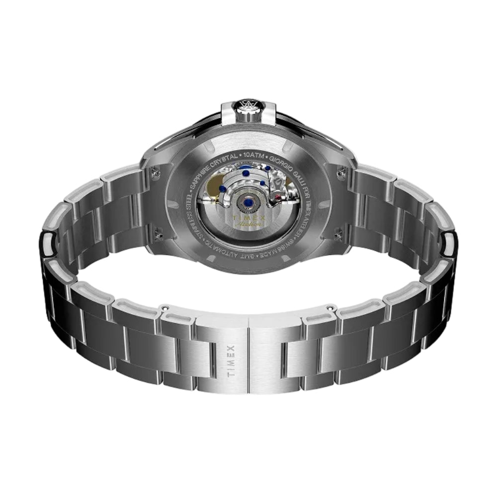 Timex Atelier GMT24 M1a Sport GMT Auto 40mm - SST Bracelet Blk Dial - TW2Y723004A