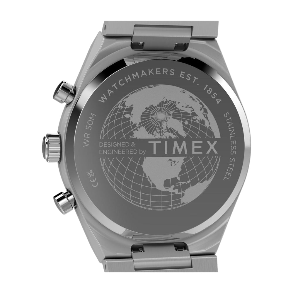 Timex Q Round 36mm Blue Dial Analog Unisex Watch - TW2Y92400UJ