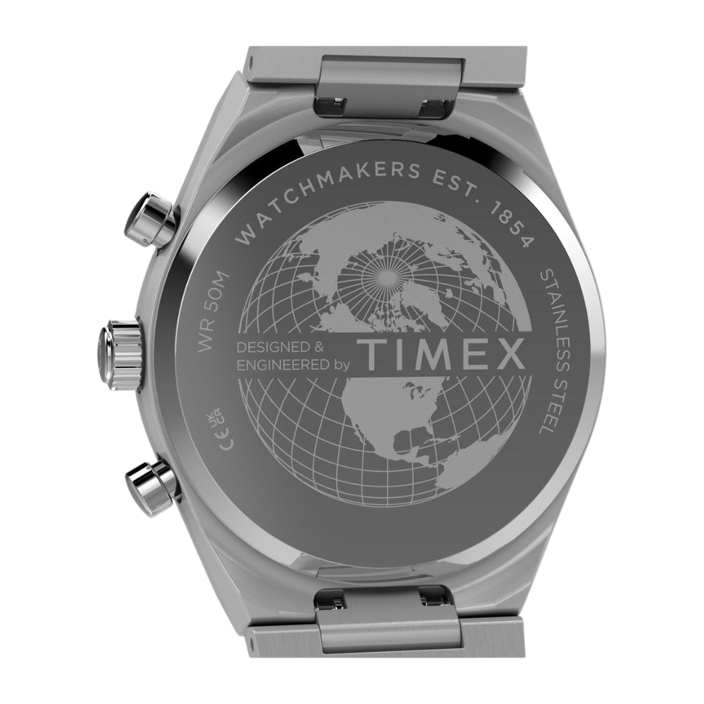 Timex Q Round 36mm Black Dial Analog Unisex Watch - TW2Y93200UJ
