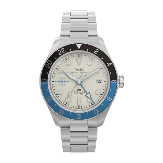 Timex Pan Am® x Timex® Waterbury Automatic GMT TW2Y94300X6