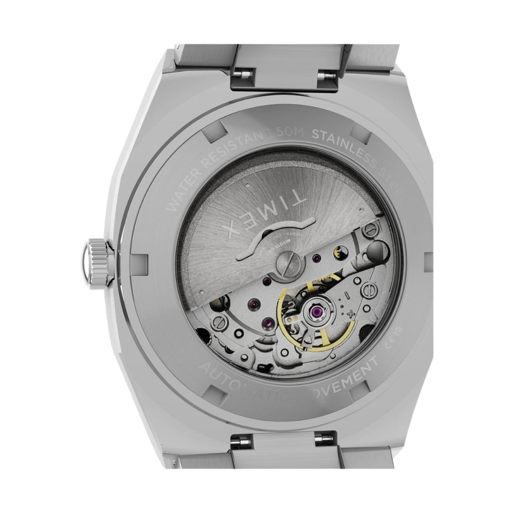 Timex Square 38mm Silver Dial Analog Men Watch - TW6A00500UJ