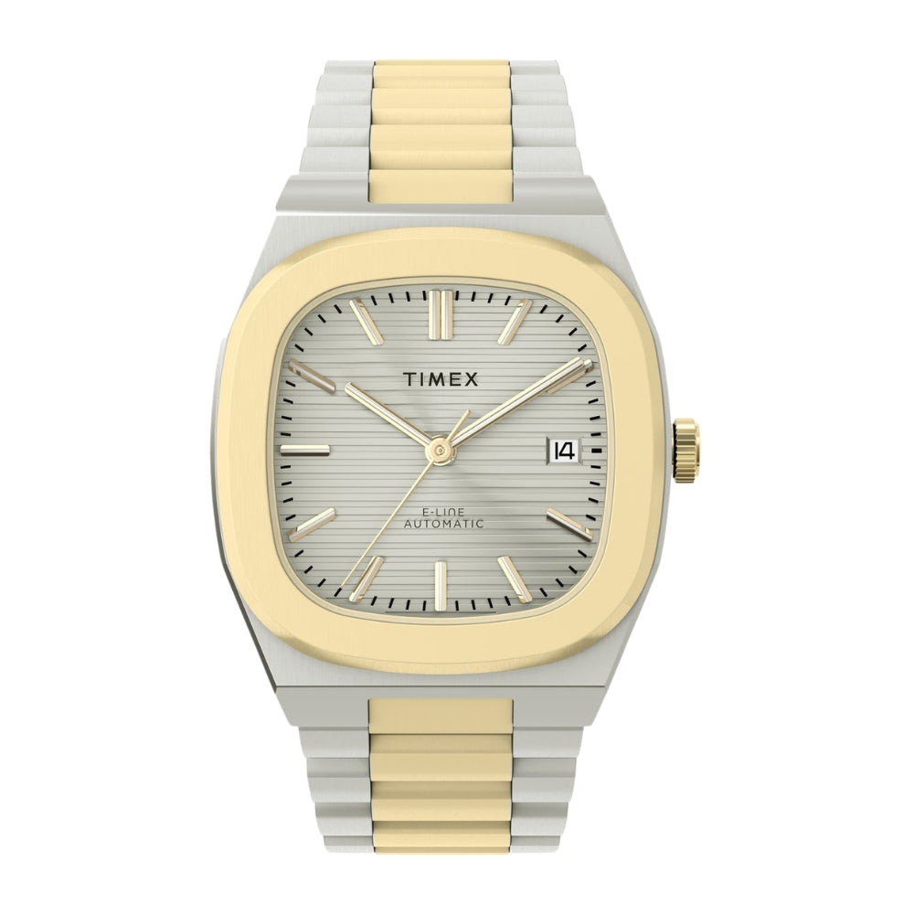 Timex Square 38mm Silver Dial Analog Men Watch - TW6A00600UJ