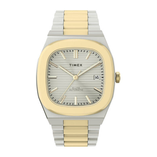 Timex Square 38mm Silver Dial Analog Men Watch - TW6A00600UJ