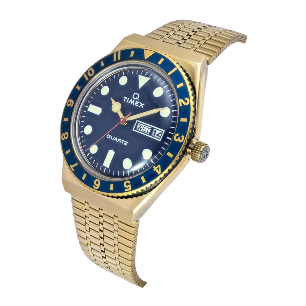 Timex Q Round 38mm Blue Dial Analog Men Watch - TWEG26302