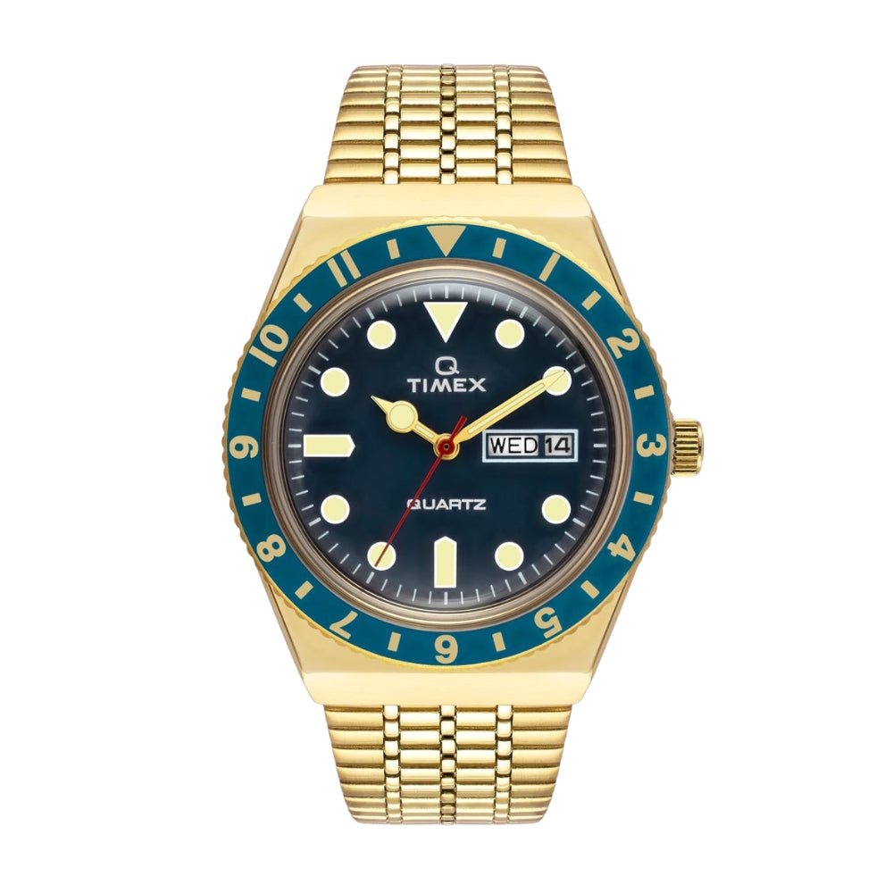 Timex Q Round 38mm Blue Dial Analog Men Watch - TWEG26302