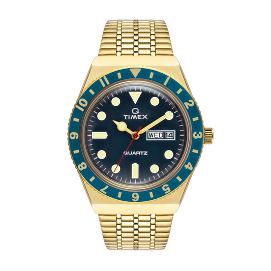 Timex Q Round 38mm Blue Dial Analog Men Watch - TWEG26302
