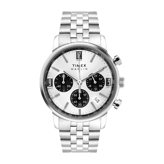Marlin Chronograph Tachymeter 42mm Stainless Steel Bracelet Watch - TWEG26704