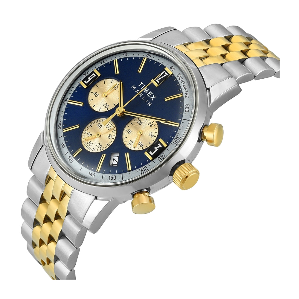 TIMEX Marlin Blue Round Dial Analog Men's Watch - TWEG26708