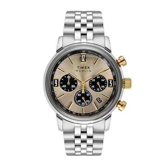 TIMEX Marlin Champagne Round Dial Analog Men Watch - TWEG26713