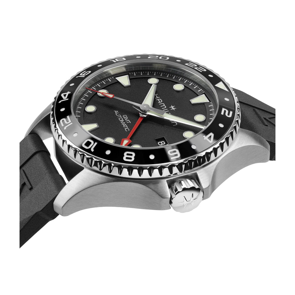 Khaki Navy Scuba Auto GMT 43mm Automatic | 43mm | H82555330