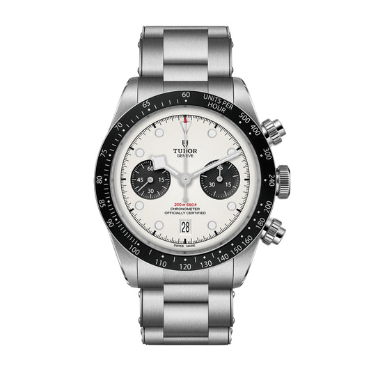Tudor Black Bay Chrono Manufacture Calibre MT5813, 41mm steel case, Steel bracelet M79360N-0012